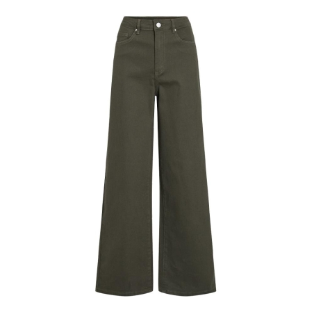 Jean Vert Femme Vila Freya