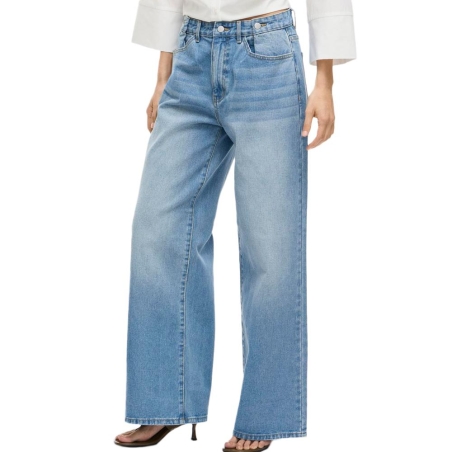 Jean Loose Bleu Femme Vila Vihelia