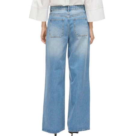 Jean Loose Bleu Femme Vila Vihelia