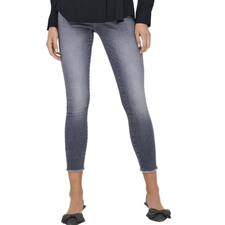Jean Gris Skinny Femme Only Blush