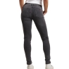 Jean Skinny Noir Femme Superdry Mid Rise