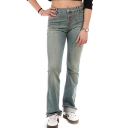 Jean Slim Bleu Femme Kaporal LUCKY