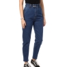 Jean Bleu Femme Monday Premium Mom Fit