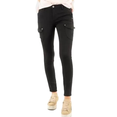 Jean Slim Noir Femme Kaporal Exblac