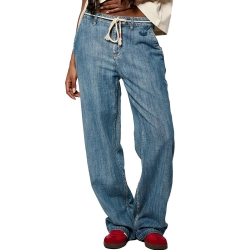 Jean Loose Bleu Femme Kaporal Brina