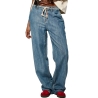 Jean Loose Bleu Femme Kaporal Brina