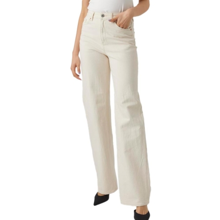 Jean Large Blanc Femme Vero Moda Tessa