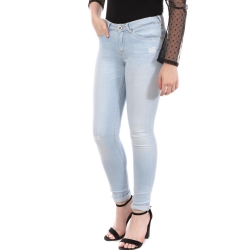 Jean Skinny Bleu clair Femme Scotch & Soda La Bohémienne