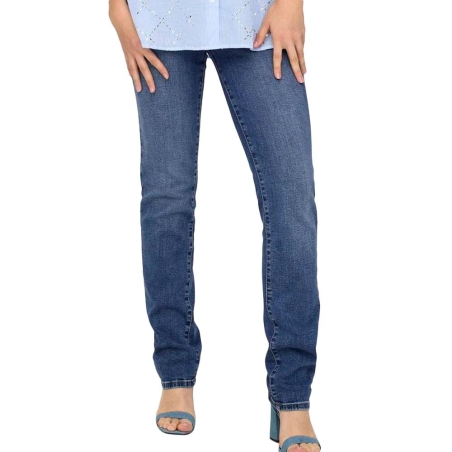 Jean Slim Bleu Femme Only Sui