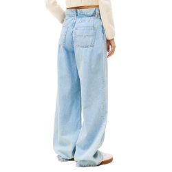 Jean Ample Bleu Femme Tommy Hilfiger Paperbag