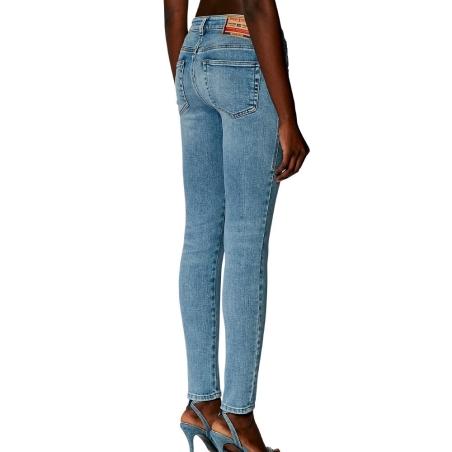 Jean Slim Bleu Femme Diesel 2017 Slandy85