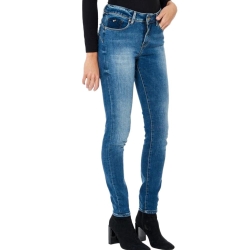 Jean Slim Bleu Foncé Femme Kaporal