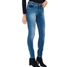 Jean Slim Bleu Foncé Femme Kaporal