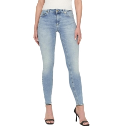 Jean Slim Bleu Clair Femme Only Blush