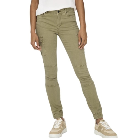 Pantalon Cargo Vert Femme Only Missouri 15170889