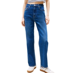 Jean Droit Bleu Femme Tommy Hilfiger Layla