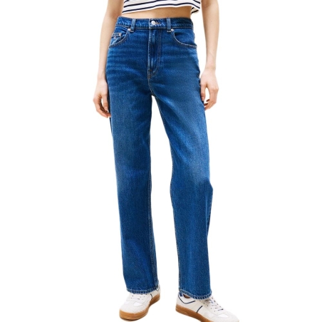 Jean Droit Bleu Femme Tommy Hilfiger Layla