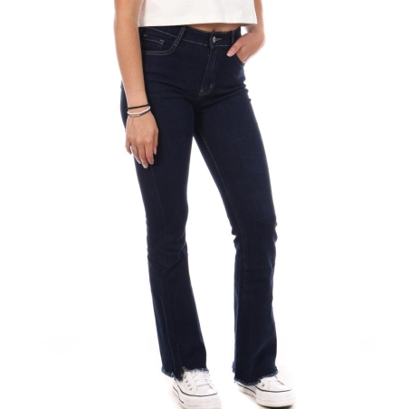 Jean Bootcut Bleu Brut Femme My Tinas Evase