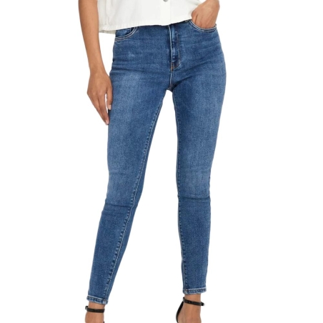 Jean Skinny Bleu Femme Only Mila