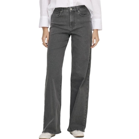 Jean Droit Gris Femme Only Sanna