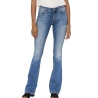 Jean Flared Bleu Clair Femme Only Blush Mid Flared
