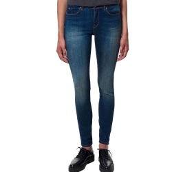 Jean Slim Bleu Délavé Femme Kaporal Jeans FLORE