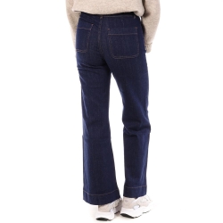 Jean Bleu Femme Large Flare Oraije Elenette