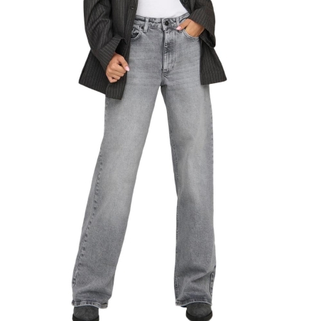 Jean Large Gris Femme Only Juicy