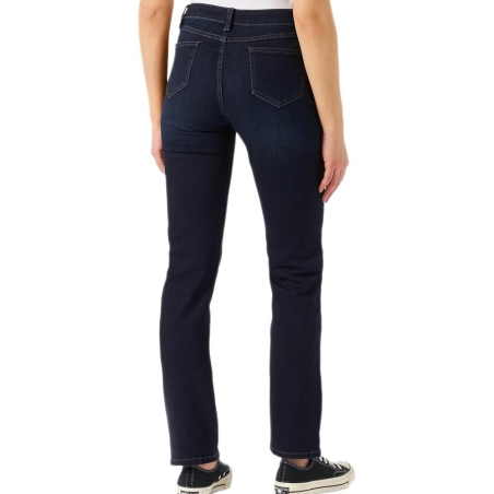 Jean Droit Bleu Foncé Femme Morgan 221