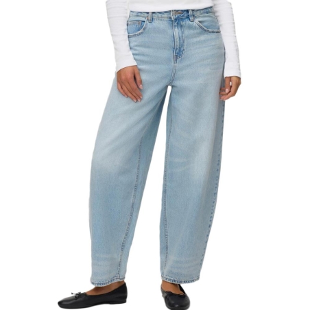 Jean Bleu Barrel Femme Vero Moda Billie