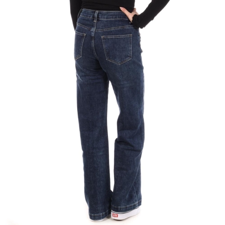 Jean Loose Bleu Femme Monday Premium 1807