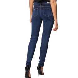 Jean Slim Bleu Femme Morgan POM