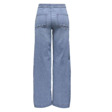 Jean Loose Bleu Clair Femme Bleu Only Mollie