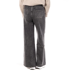 Jean Baggy Large Gris Femme Oraije Palazzo Pietro