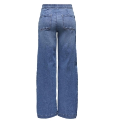 Jean Loose Bleu Moyen Femme Bleu Only Mollie