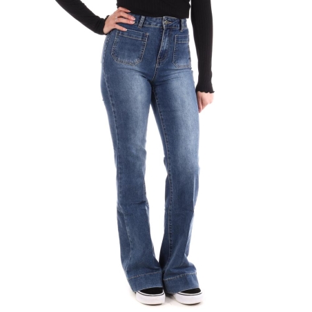 Jean Loose Bleu Femme Monday Premium 800