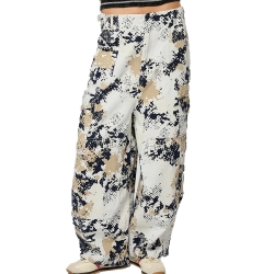 Jean Baggy Blanc/Noir Femme Kaporal Vener