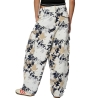 Jean Baggy Blanc/Noir Femme Kaporal Vener