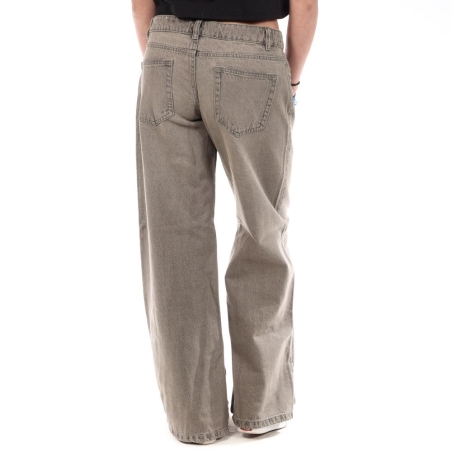 Jeans Loose Gris Femme Jennyfer DOUDOUIY