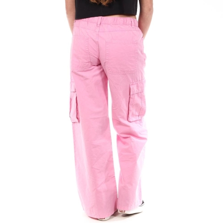 Pantalon Cargo Rose Femme Jennyfer PLOUF