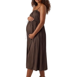 Robe Marron Femme Mamalicious Lelva