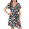 Robe Noire à fleurs Femme Vero Moda Easy