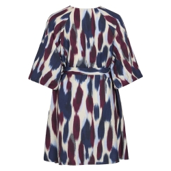 Robe Marine/Bordeaux Femme Vila Virano