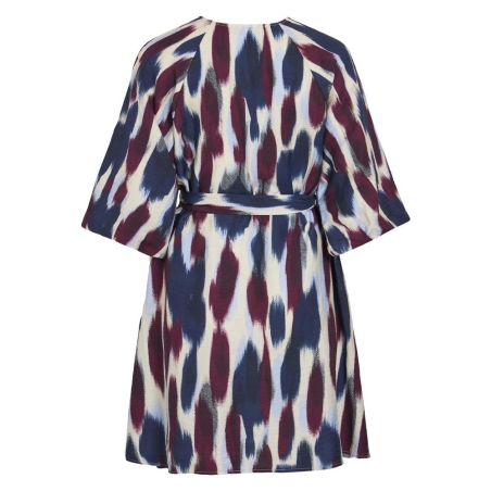 Robe Marine/Bordeaux Femme Vila Virano