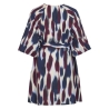 Robe Marine/Bordeaux Femme Vila Virano