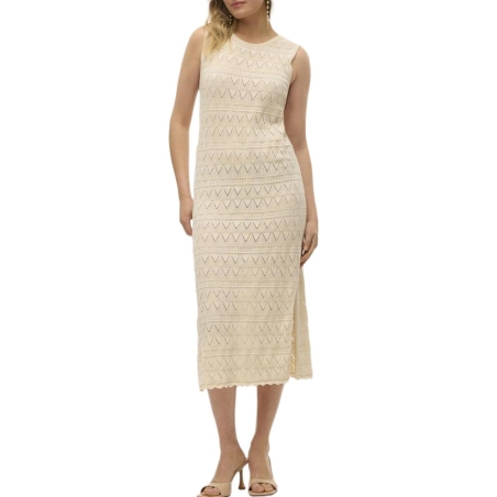 Robe Beige Femme Vero Moda Bali