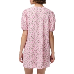 Robe Fleuris Rose Femme Pieces Talia