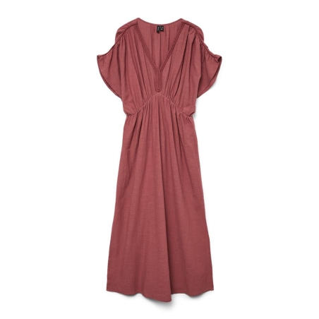 Robe Rose Foncé Femme Vero Moda Marina