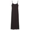 Robe Moulante Marron Foncé Femme Vero Moda Kanva Ankle