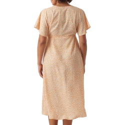Robe de Grossesse Orange Femme Vero Moda Maternity 20019203